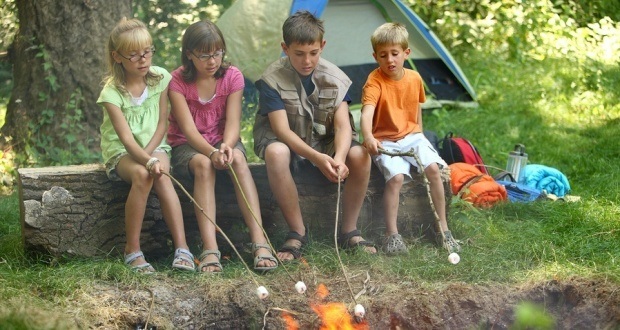 kids-camping