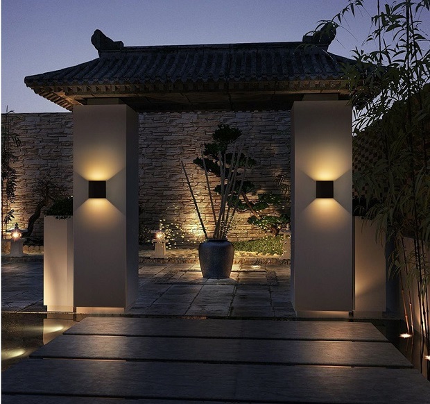 wall led lights outdoor