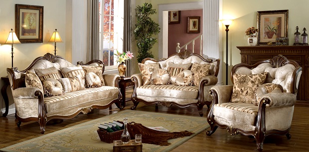 French Provincial Living Room: The Start of a New Home Style | Right ...