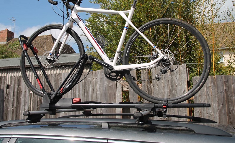 roof mounted bicycle carrier