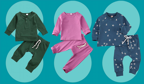 set organic kids pyjamas