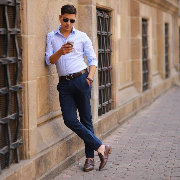 nice shirt with oxfords