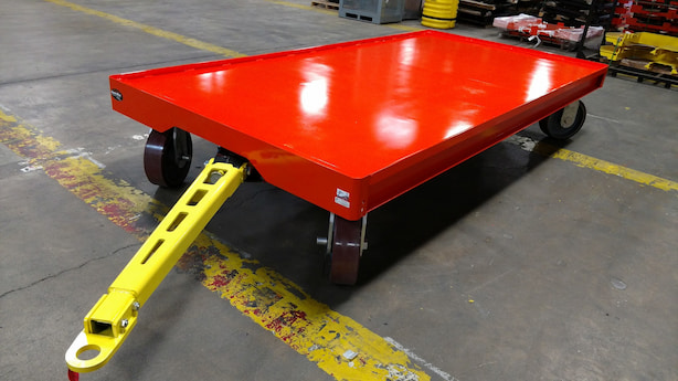 flatbed industrial cart