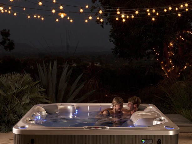 lighting for your hot tub 