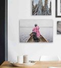 acrylic photo prints on the wall
